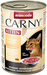 Animonda Carny Kitten Wet Food for Kittens In Can with Beef / Poultry 1pc 400gr