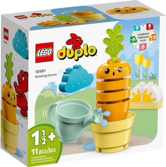 LEGO Duplo Wachsendes Karotten Set Für 1.5+ Jahre