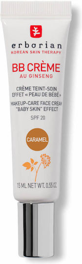 Erborian BB- Caramel Creme Gesicht Tag mit SPF20 15ml