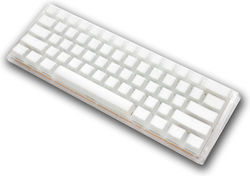Ducky One 3 Gaming- Mechanische Tastatur 60% mit Cherry MX Speed Silber Schaltern und RGB-Beleuchtung Aura White