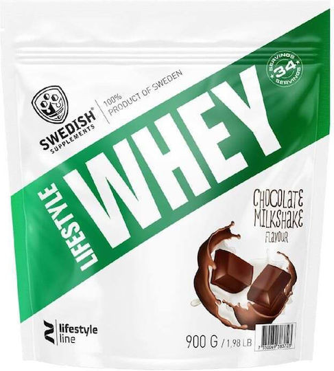 Swedish Supplements LifeStyle Whey Протеин Суроватъчен с Вкус Chocolate Milkshake 900гр
