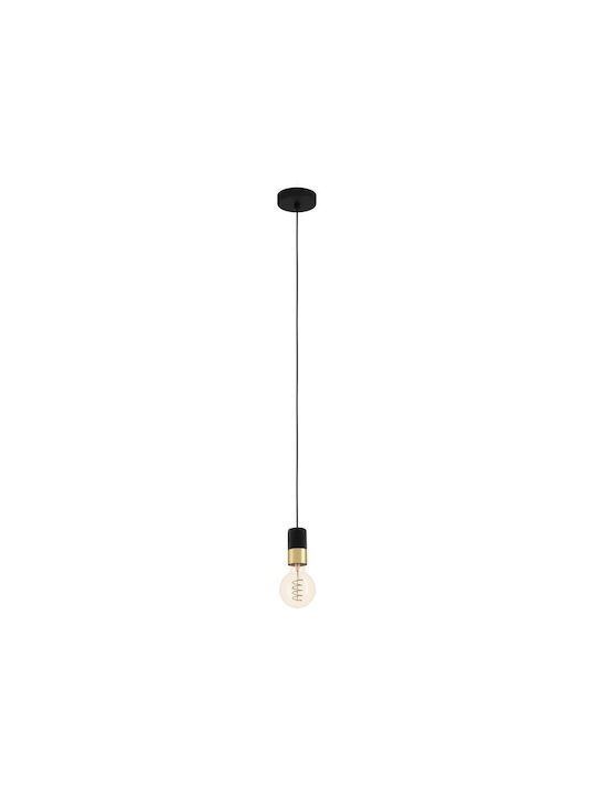 Eglo Calari Pendant Light Single-Light for Socket E27 Black