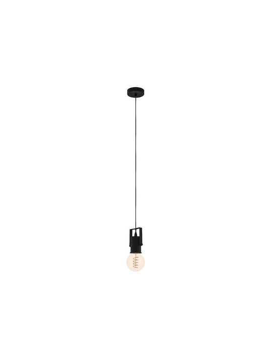 Eglo Calari Pendant Light Single-Light for Socket E27 Black