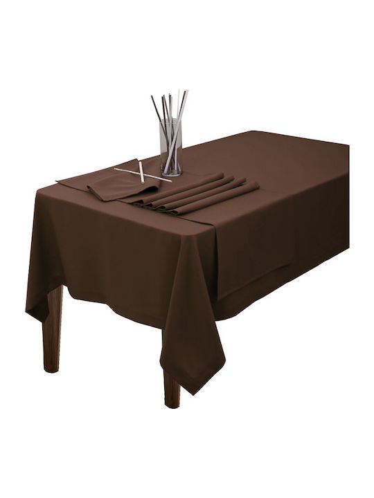 Palatex Τραπεζομάντηλο Vista Brown 908 160x350εκ.