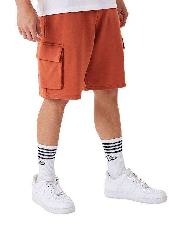 New Era Essentials Bermudă de Bărbați Portocalie