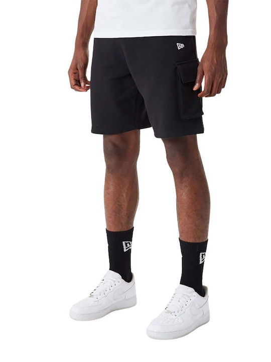 New Era Essentials Bermudă de Bărbați Neagră