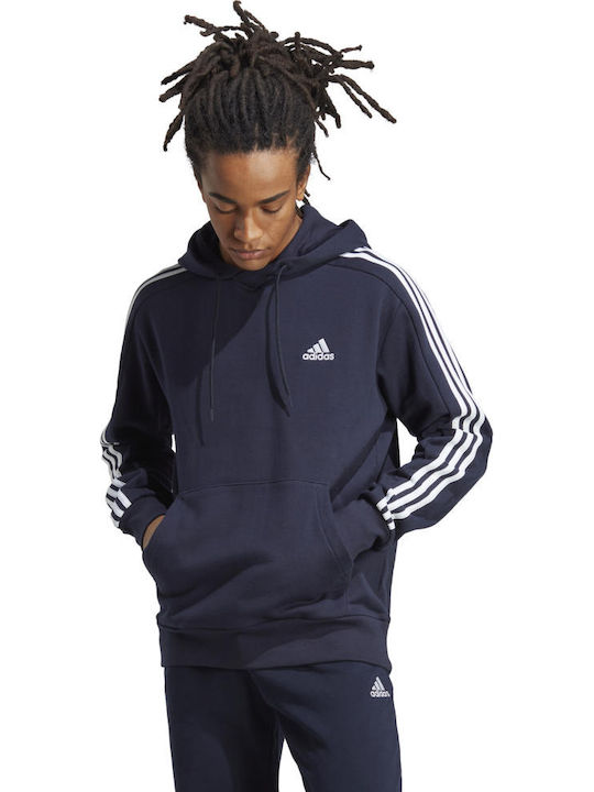 adidas 3-Stripes Essentials Sweatshirt with Hoo...