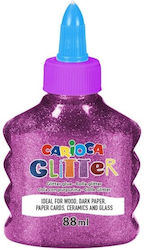 Carioca Glue Goldstaub Glitter Lila 88ml