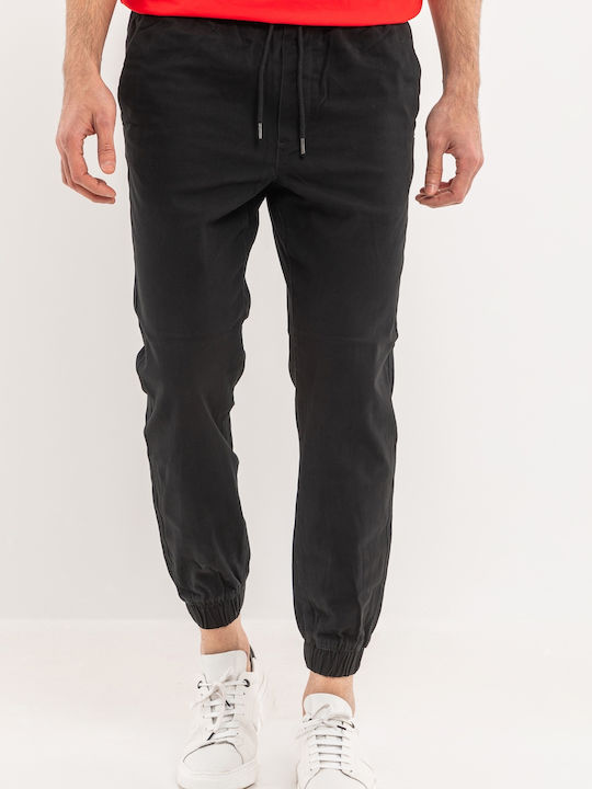 Jack & Jones Trousers Elastic Black