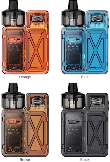Uwell Crown M Box Mod Kit 4ml mit eingebauter Batterie 1000mAh Brown