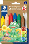 Staedtler Noris Junior Set von Buntstiften mit 6 Farben