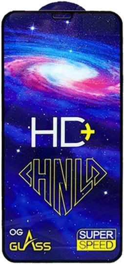 HD+ Flexible 3D Full Face Tempered Glass Negru (iPhone 13 Pro Max) 02011305