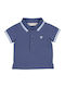 Kids' Polo Short Sleeve Blue Basic