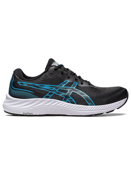 ASICS Gel-Excite 9 Ανδρικά Αθλητικά Παπούτσια Running Black / Island Blue