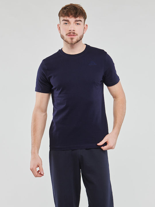 Kappa Cafers Ii T-shirt Navy Μπλε