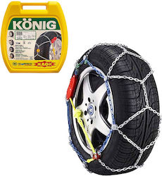 Konig Problem T2 Magic Anti Skid Chains with 10mm Thickness for Passenger Car 2pcs