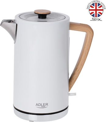 Adler Kettle 1.7lt 1347W White