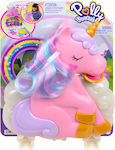 Mattel Miniature Toy Rainbow Unicorn Salon Polly Pocket for 4+ Years 7cm.