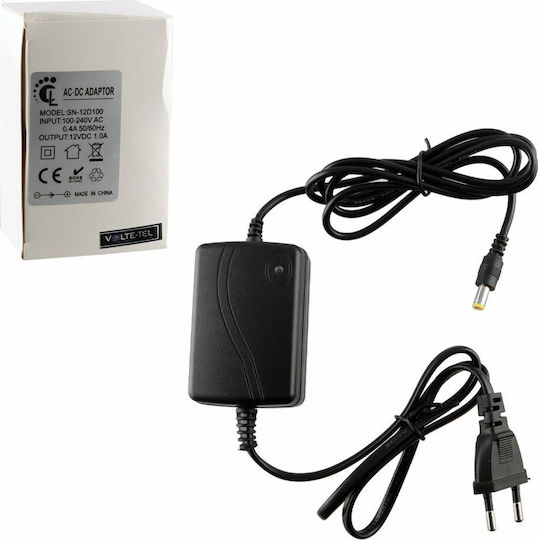 Volte-Tel Universal Τροφοδοτικό 12V 1A με Ισχύ 12W (8328558)
