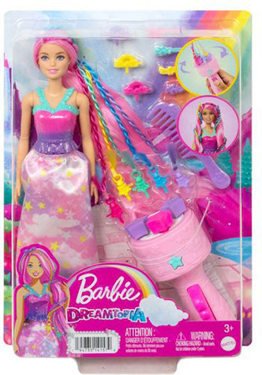 Barbie Dreamy Hair Doll Dreamtopia for 3+ years+ Years 21.5cm
