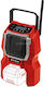 Einhell TC-RA 18 Li BT Solo Portable Radio Rechargeable with Bluetooth Red