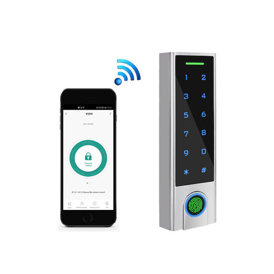 FS-3BT Access Control with Fingerprint , Card and Code Unlock