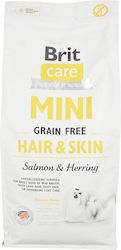 Brit Mini Grain Free Hair & Skin 7kg