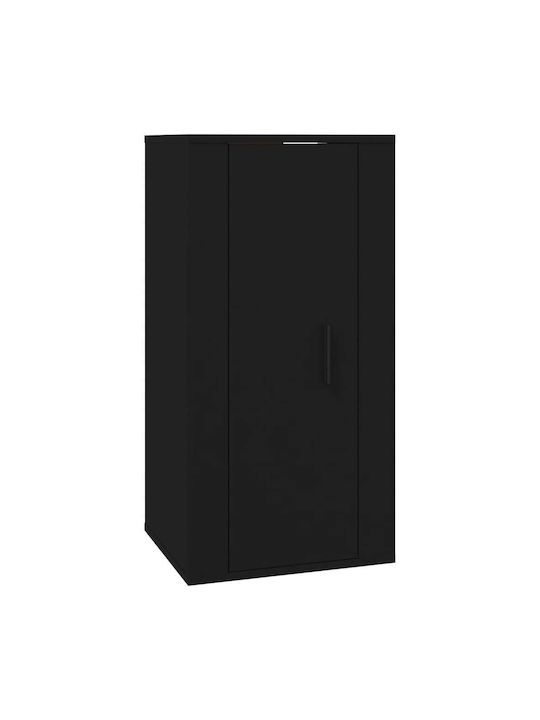 Cabinet Wall Black 40x34.5x80cm