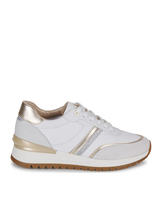 Geox D Desya Adidași Albi