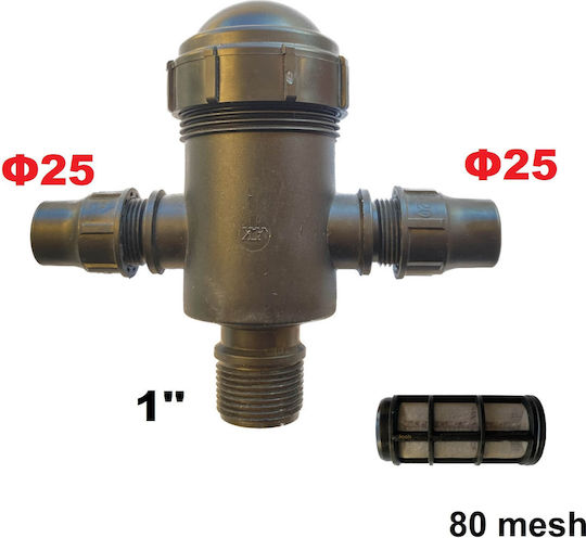 Palaplast 3476/3083 Filtru de înlocuire 25x1"x25 80Mesh