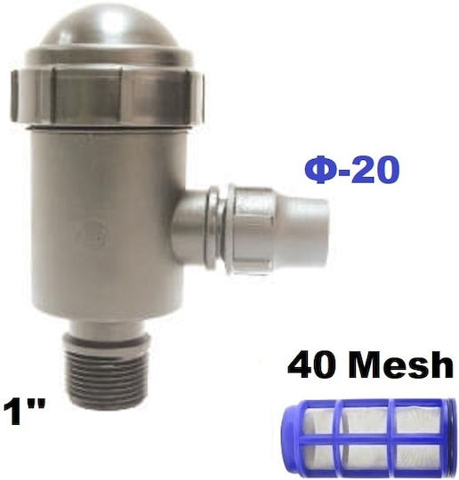 Palaplast 3390/0420 Φίλτρο Γραμμής 1"x Φ20 40Mesh