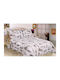 Silk Fashion AG3229 Σετ Κουβερλί Μονό Microfiber Εκρού 160x220cm 2τμχ
