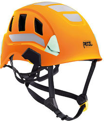 Petzl Strato Vent Hochsichtbarer Arbeitshelm Orange