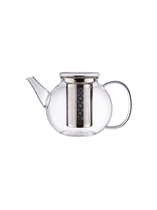 Butlers Grove Time Чайник с Филтър Неръждаем Прозрачен 1200ml