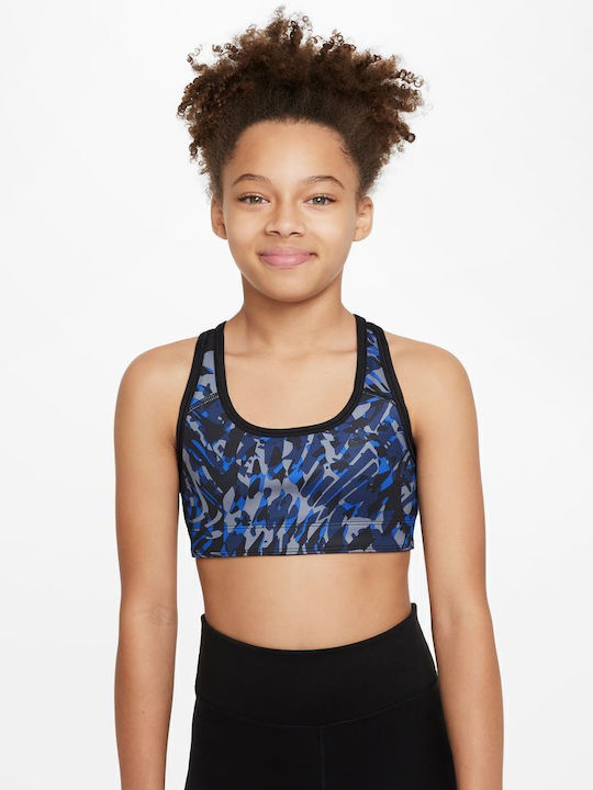 Nike Swoosh Kinder-Bustier Dri-Fit Mehrfarbig