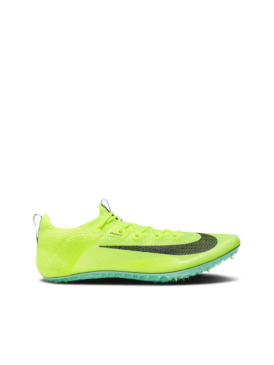 Nike Zoom Superfly Elite 2 Ανδρικά Αθλητικά Παπούτσια Spikes Volt / Mint Foam / Cave Purple