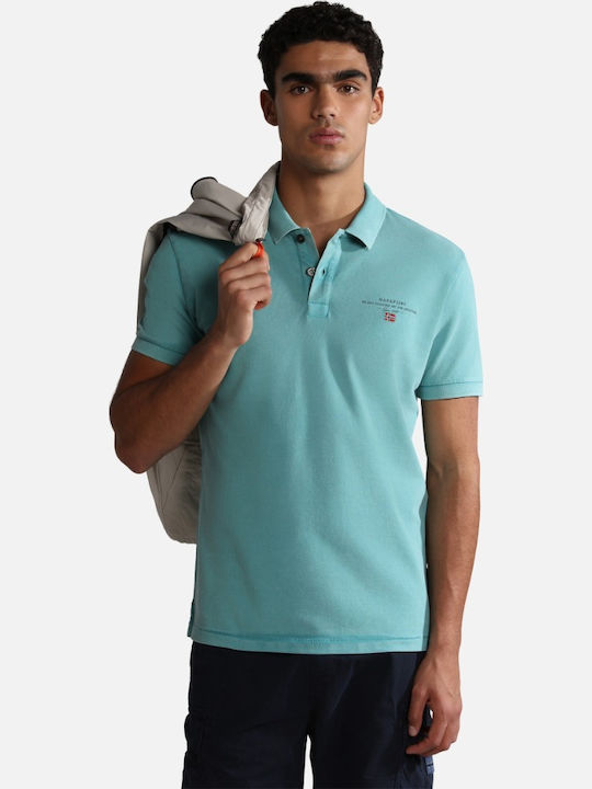 Napapijri Elbas Polo Bluza Tricou Cu Mânecă Scu...