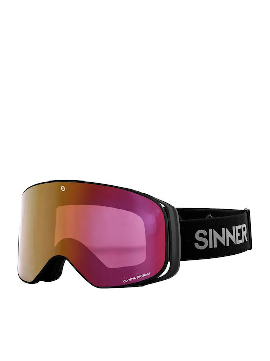 Sinner Olympia Ski & Snowboard Goggles Kids Bla...