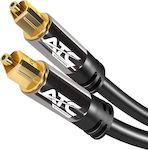 ATC Cablu Audio Optic TOS masculin - TOS masculin Negru 3m (02.007.0021)