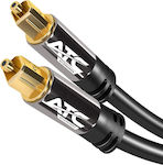 ATC Cablu Audio Optic TOS masculin - TOS masculin Negru 1.5m (02.007.0020)