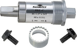 SunRace BBS18 Mittlere Reibung Fahrradersatzteile Mittlere Reibung Sunrace 68x116mm Aluminium