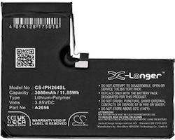 A2656 Съвместима заместителна батерия 3000mAh за Apple iPhone 13 Pro
