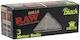 Raw Black Organic Rolls King Size 3m 12buc