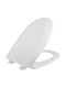 Elvit Linda I.S Toilettenbrille Soft-Close Bakelit 42.8-44.6x36cm Weiß