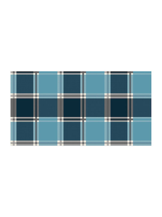 Kipper Καρέ Τραπεζομάντηλο 14470 Blue 140x140εκ.
