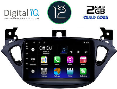 Digital IQ Car Audio System for Opel Corsa Audi A7 2014-2021 (Bluetooth/USB/AUX/WiFi/GPS/CD) with Touch Screen 7"