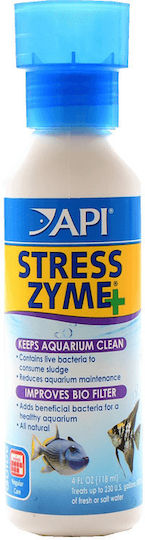 API Stress Zyme+ Aquarium Water Treatment for Environment Protection 118ml