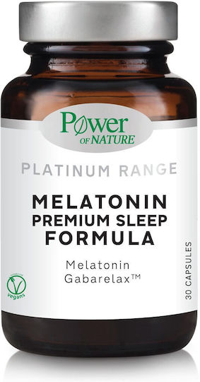 Power Of Nature Platinum Range Melatonin Premium Sleep Formula Συμπλήρωμα για τον Ύπνο 30 κάψουλες