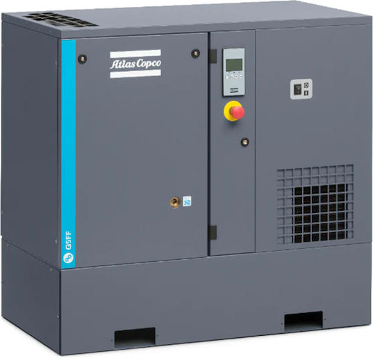 Atlas Copco G15P Въздушен компресор 145дБ с Мощност 20к.с и Резервоар 270лт 8153289155