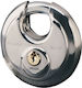 Master Lock Ατσάλινο Λουκέτο Δίσκος με Κλειδί 70mm